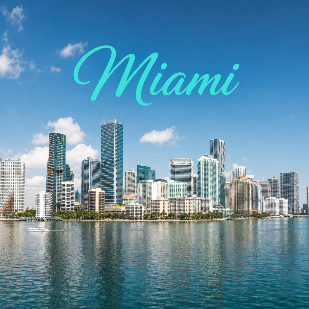 Miami Tote Bag