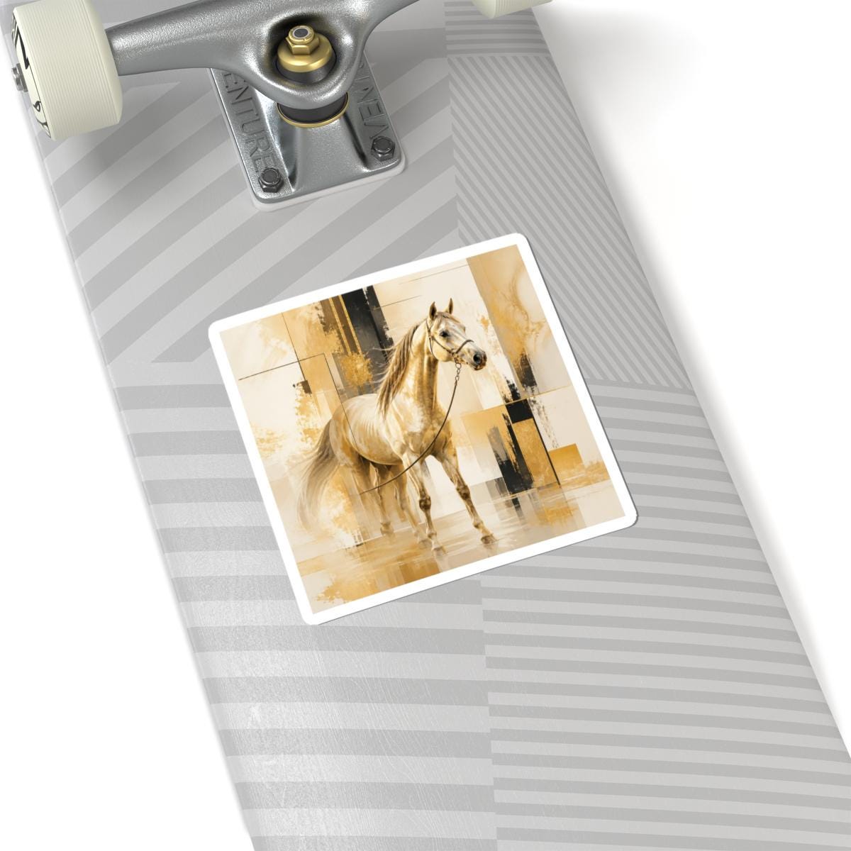 Horse Art Vinyl Stickers (Kiss-Cut)  Glossy Finish, Indoor Decor