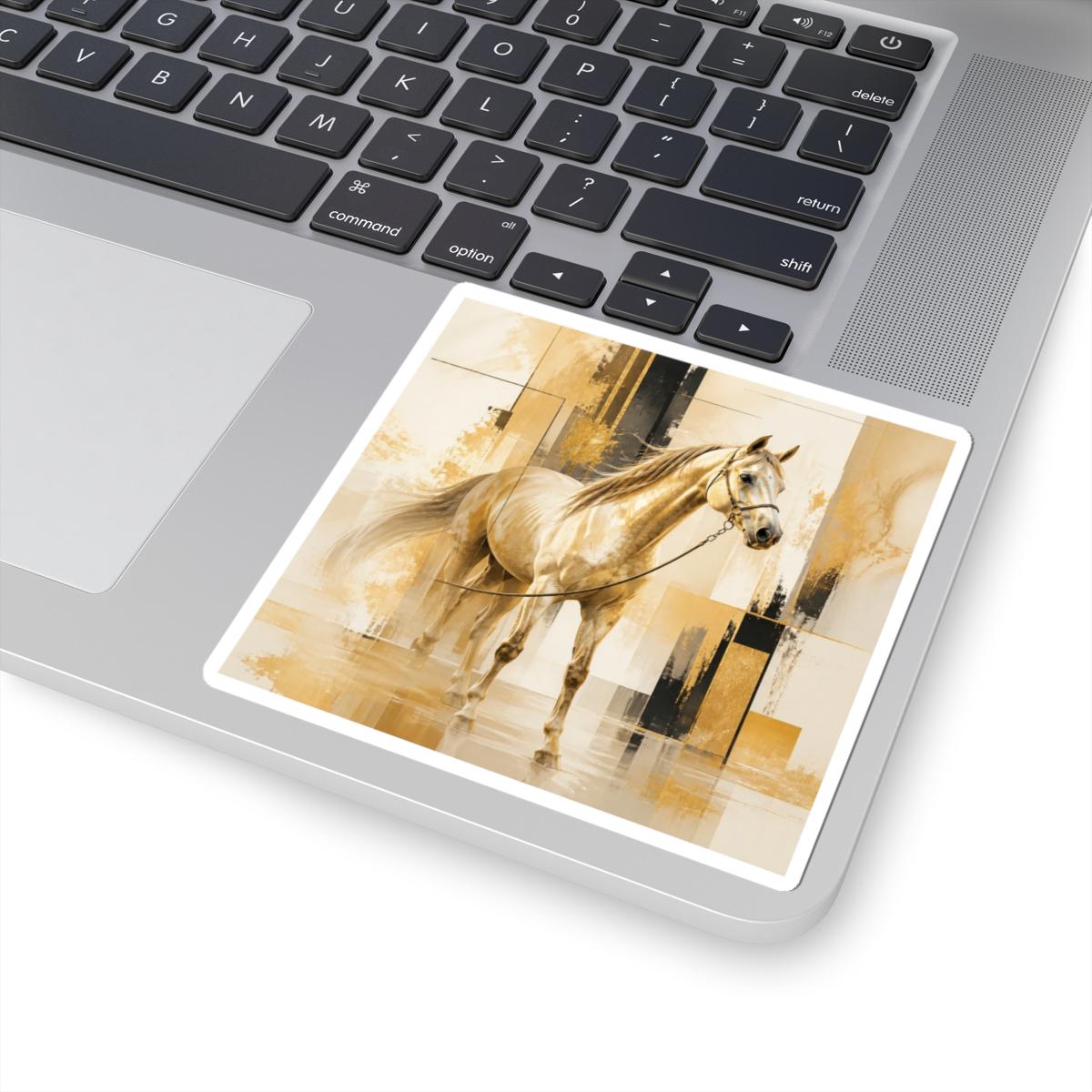 Horse Art Vinyl Stickers: Glossy, Durable, Any Shape (Kiss-Cut)