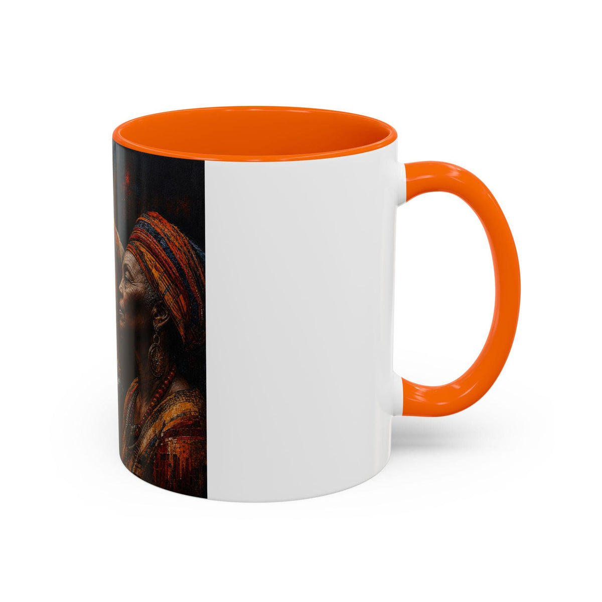 African Elder Portrait coffee mug | Accent 11oz or 15oz