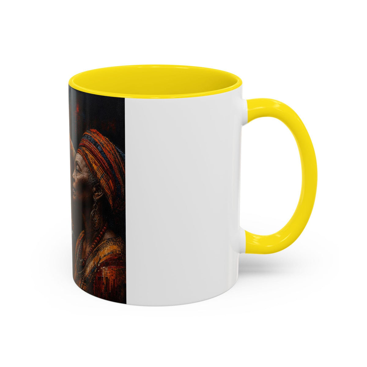 African Elder Portrait coffee mug | Accent 11oz or 15oz