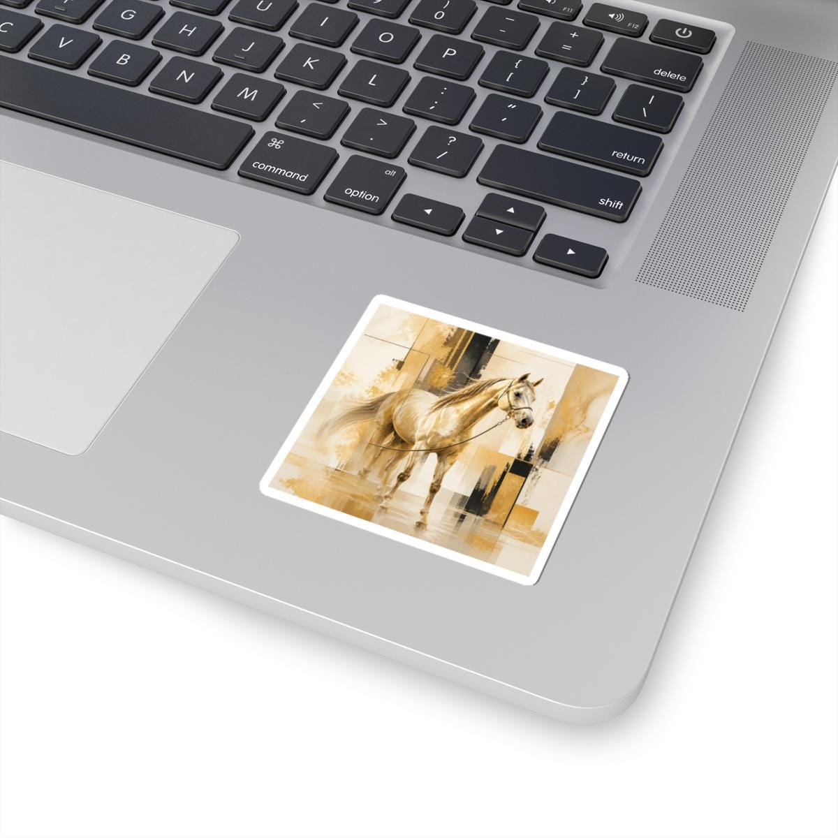 Horse Art Vinyl Stickers (Kiss-Cut)  Glossy Finish, Indoor Decor