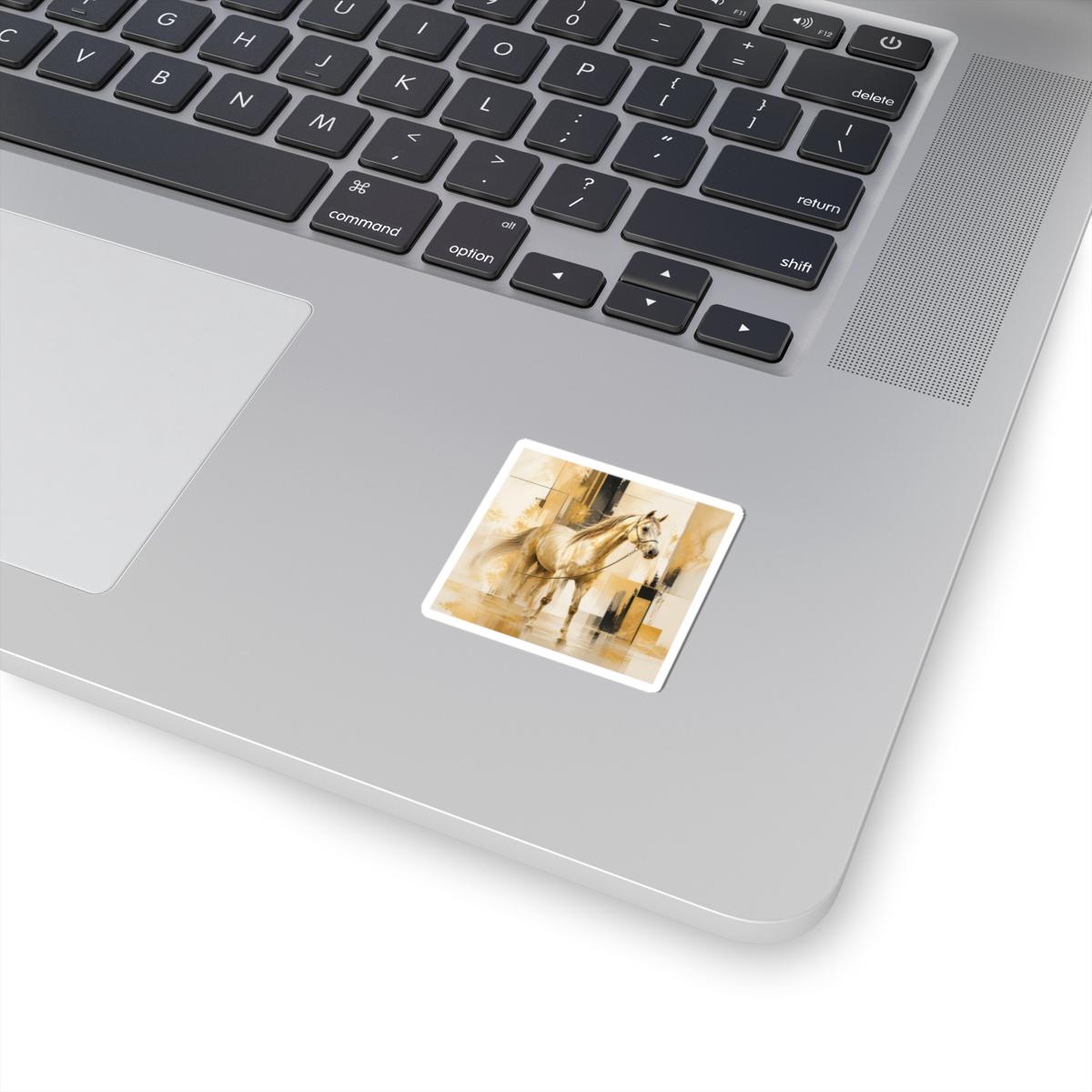 Horse Art Vinyl Stickers (Kiss-Cut)  Glossy Finish, Indoor Decor