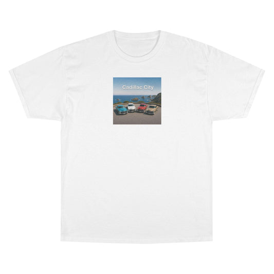 Vintage Cadillac City Classic Cars Graphic T-Shirt