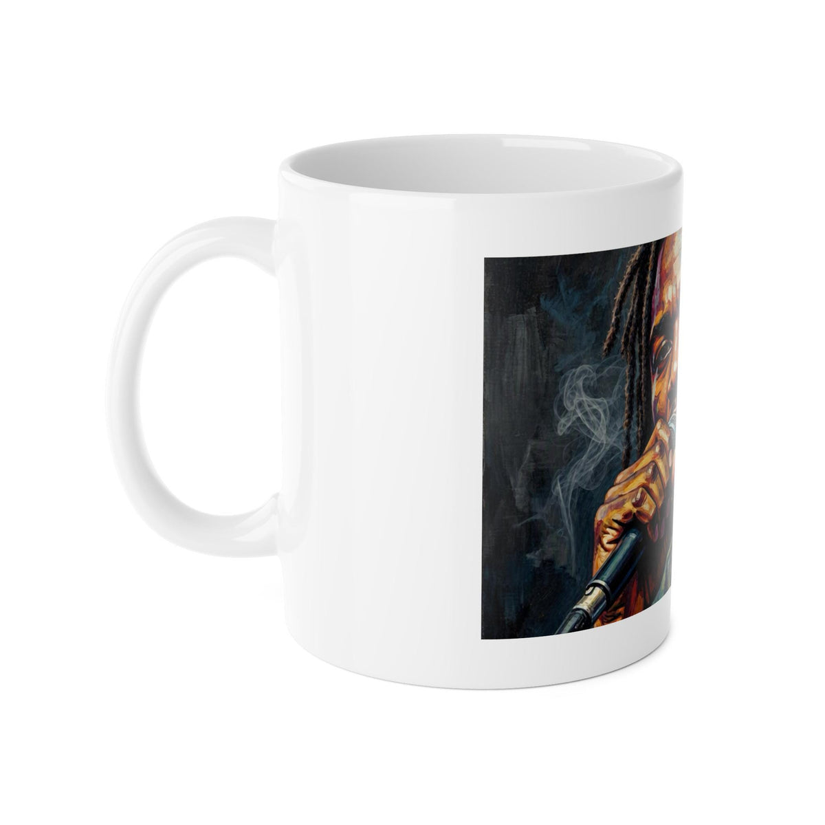 Reggae Singer Portrait Mug | Ceramic Mug
