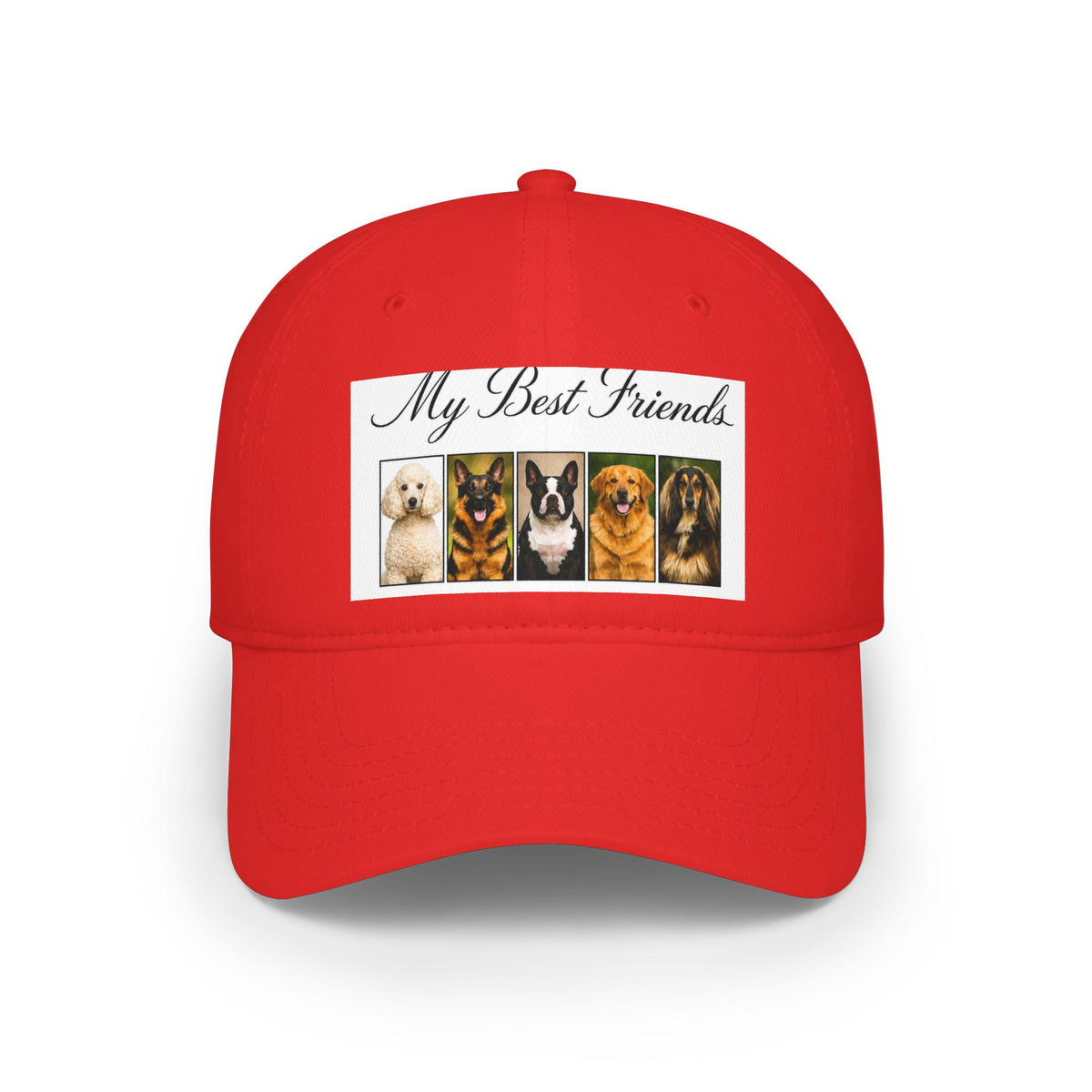 Dog Portraits Baseball Cap | Pet Lover Cotton Twill Hat