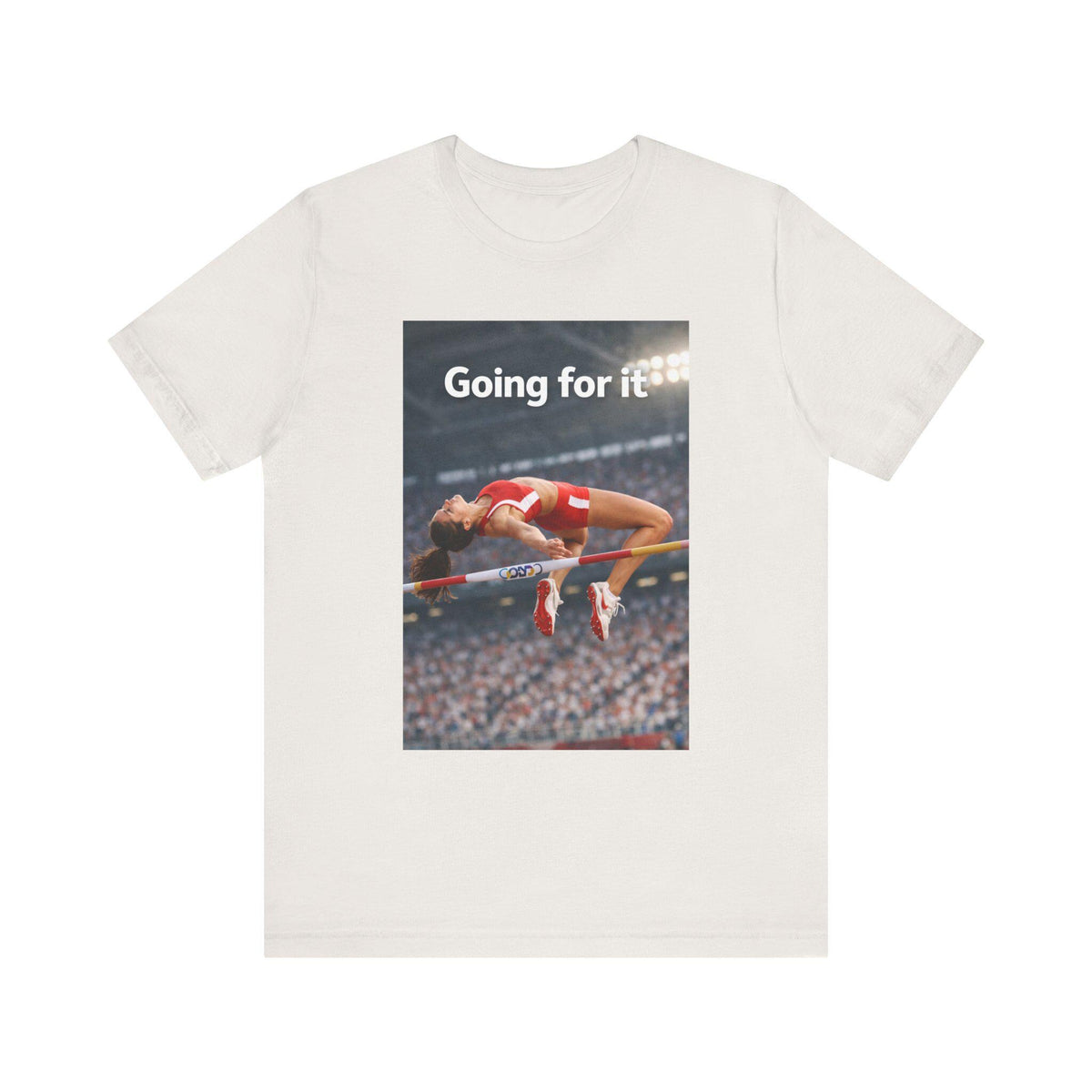 High Jump 'Going For It' Motivational Tee