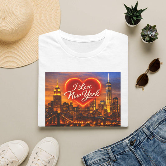 I Love New York Heart Skyline T-Shirt