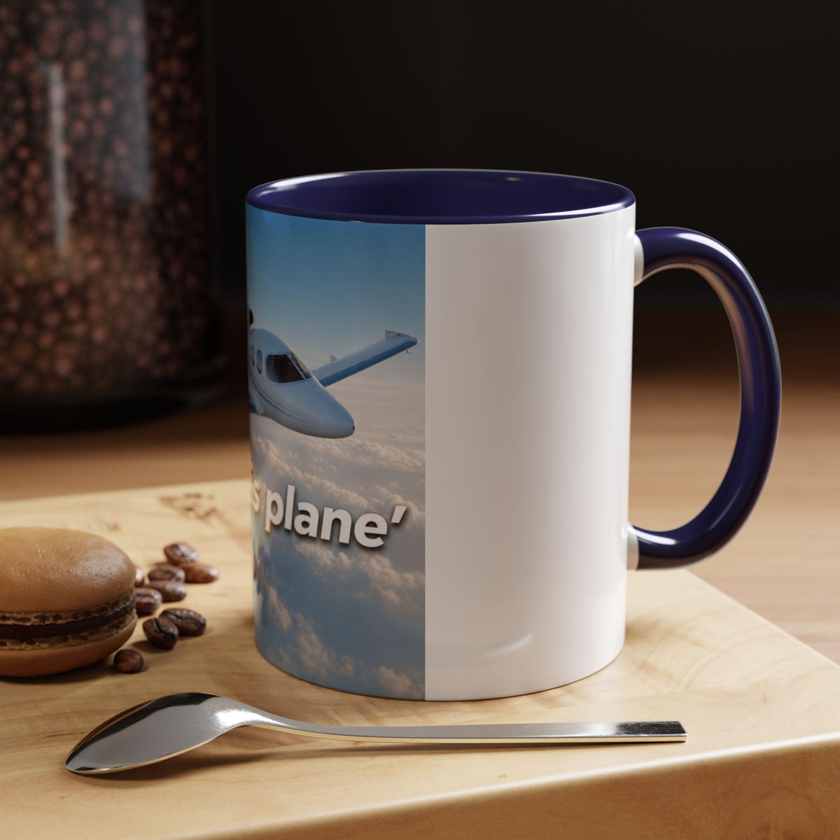 I fly this plane Mug | Airplane Aviation Coffee Cup