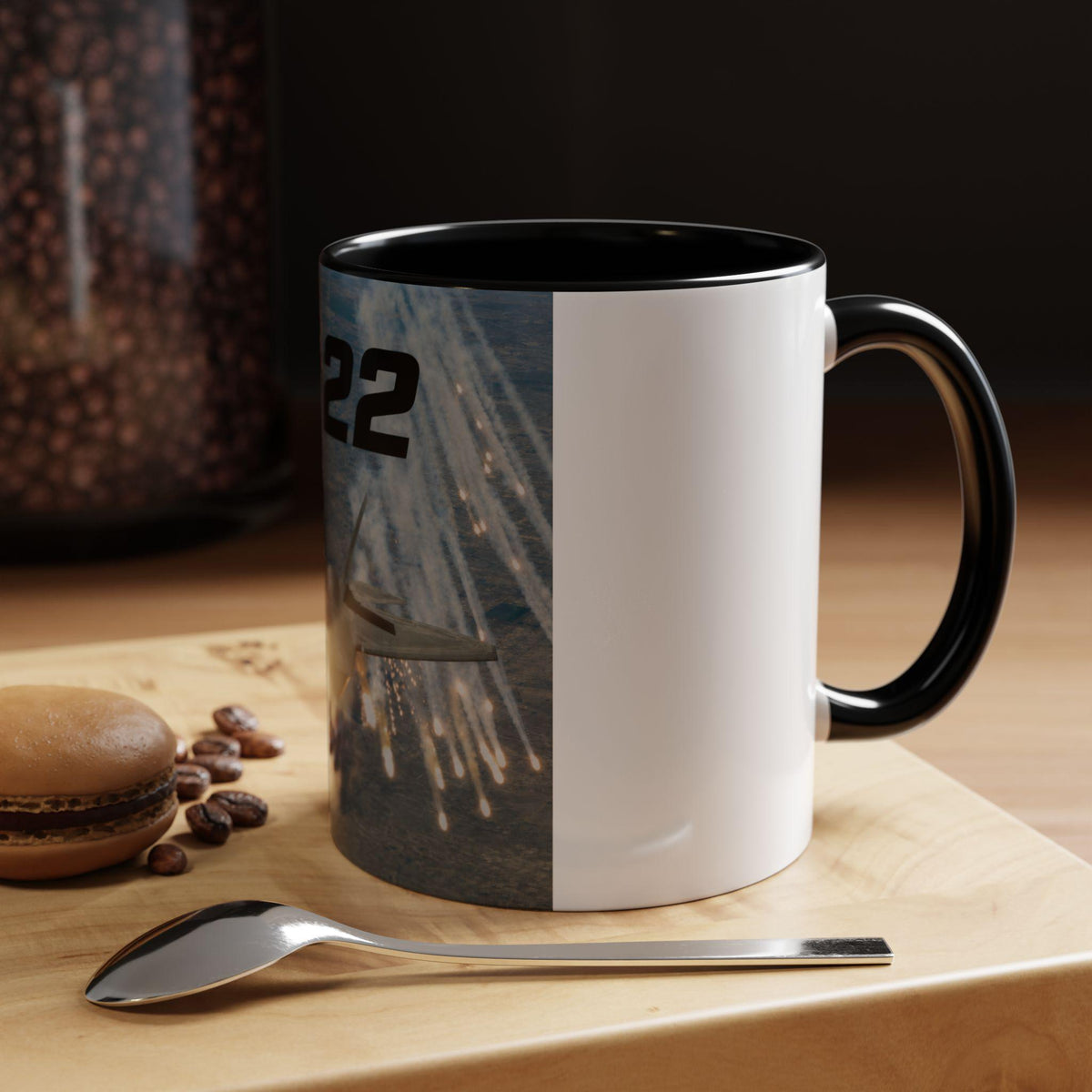 F-22 Raptor Jet Mug | Accent Coffee Mug 11oz 15oz