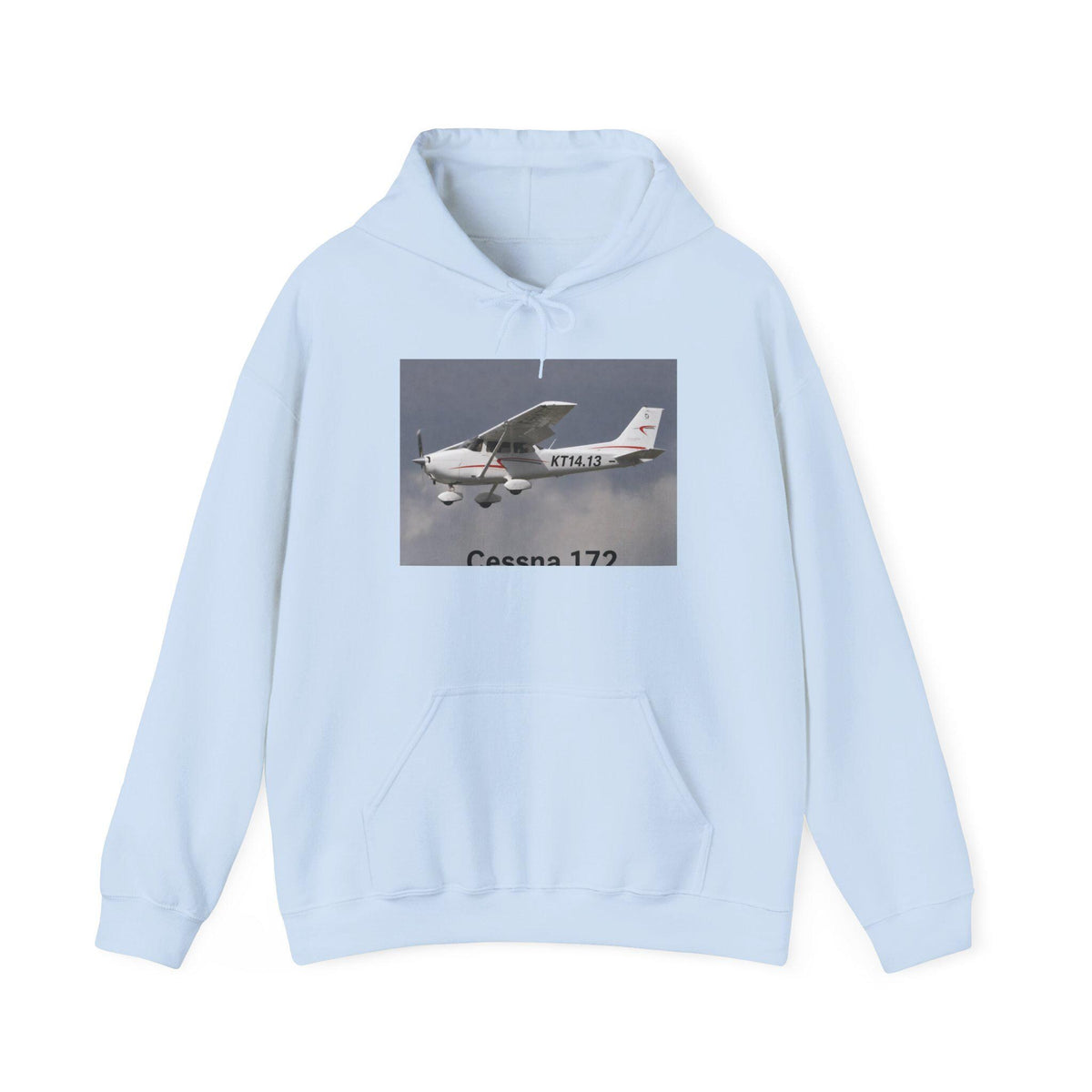 Cessna 172 Airplane Hoodie | Light Aircraft Pilot Aviation Sweatshirt