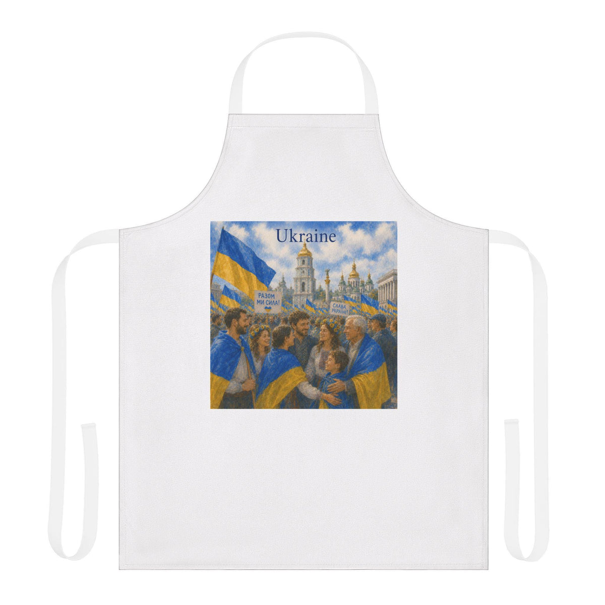 Apron, 5-Color Straps (AOP)