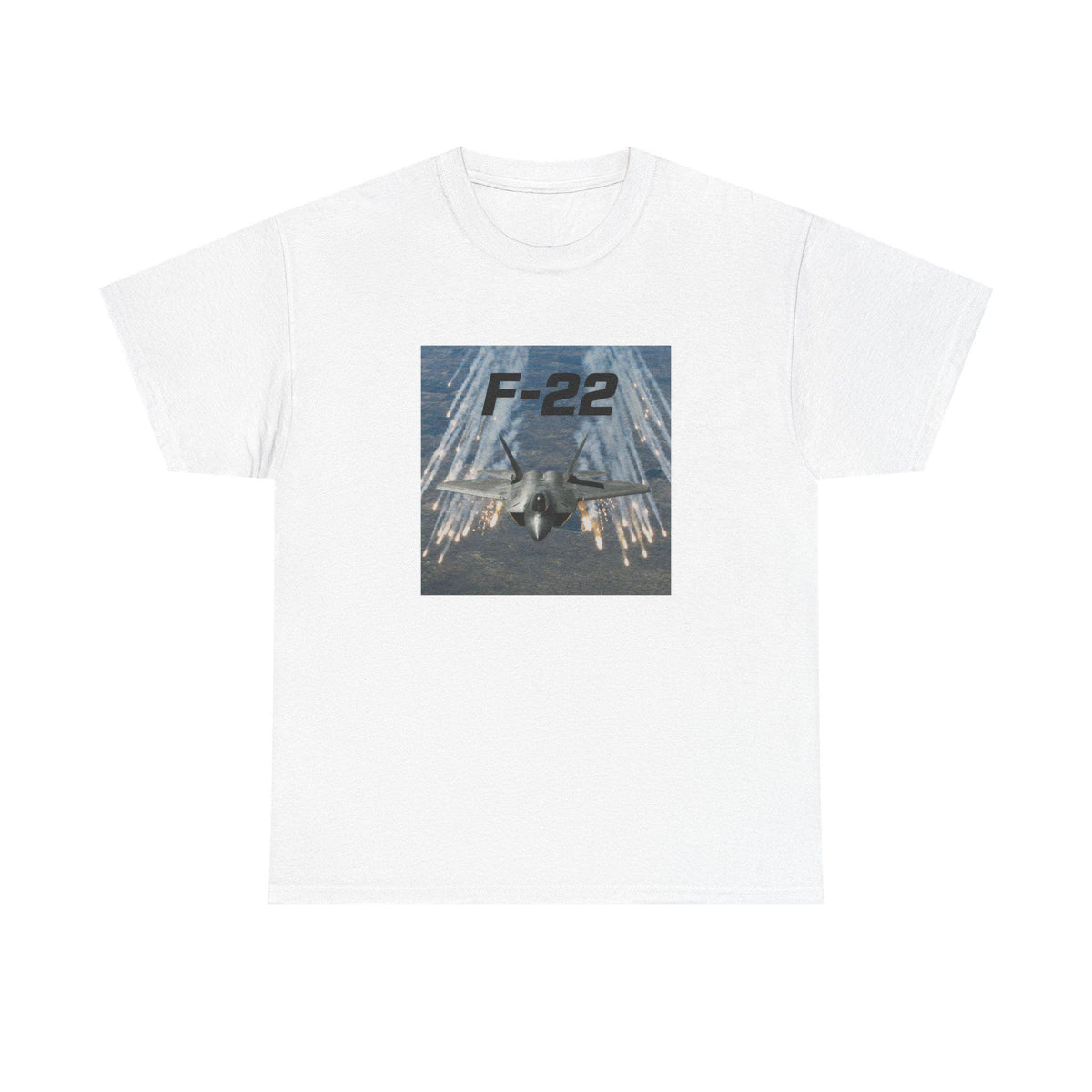 F-22 Fighter Jet T-Shirt | Military Aircraft, Pilot Aviation Tee
