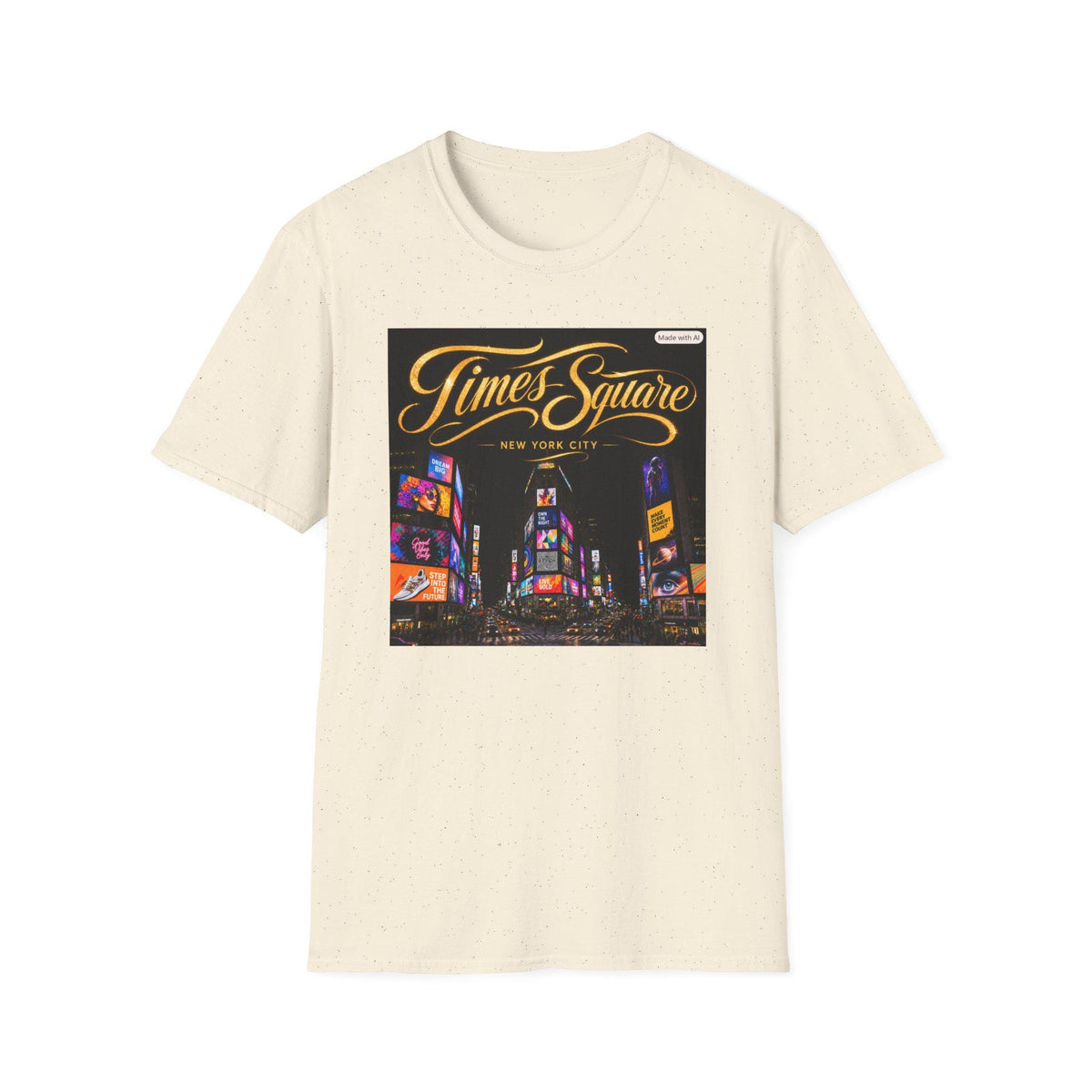 Times Square Night Photo T-Shirt | New York City Skyline Tee