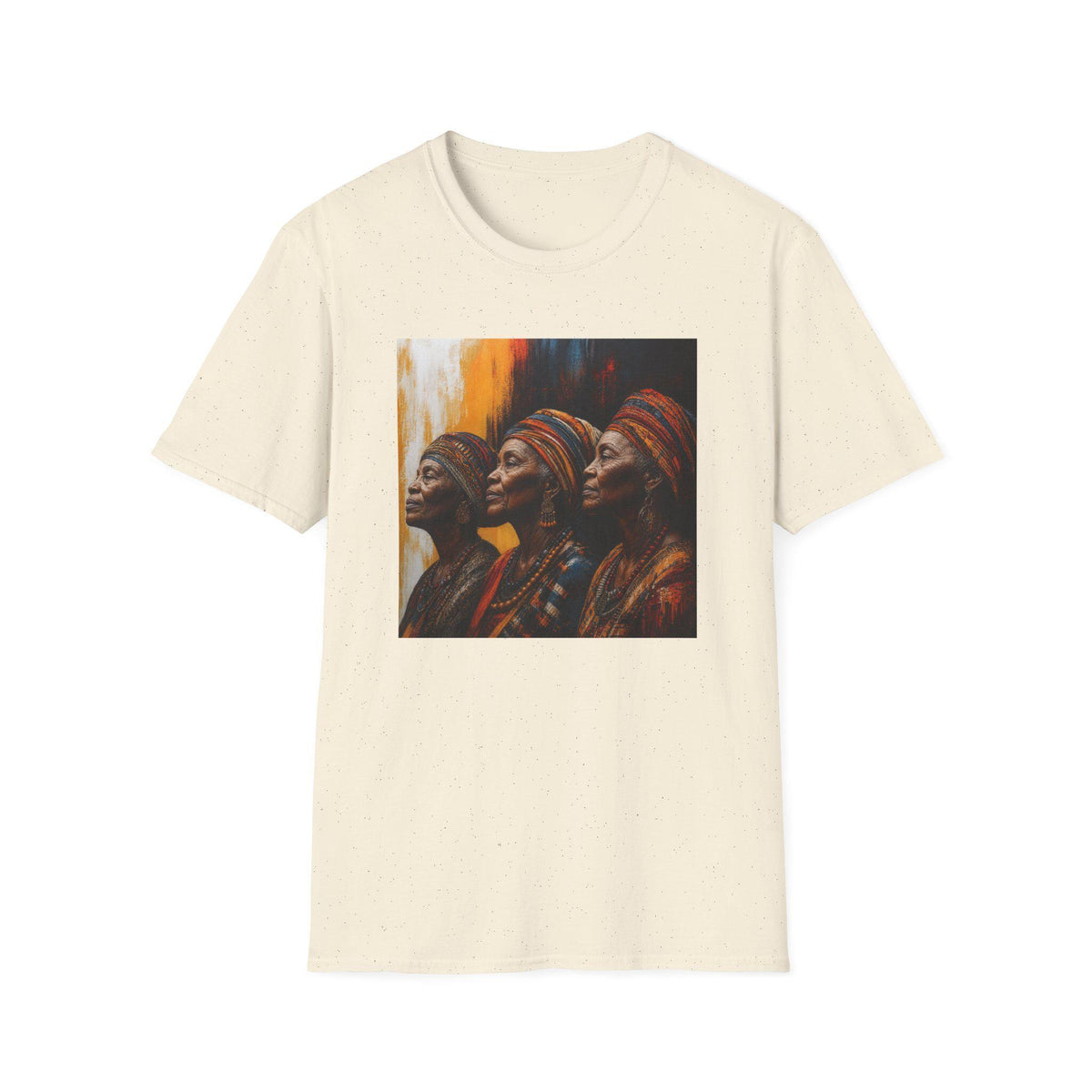 African Queens Portrait T-Shirt  Regal Women Art Tee
