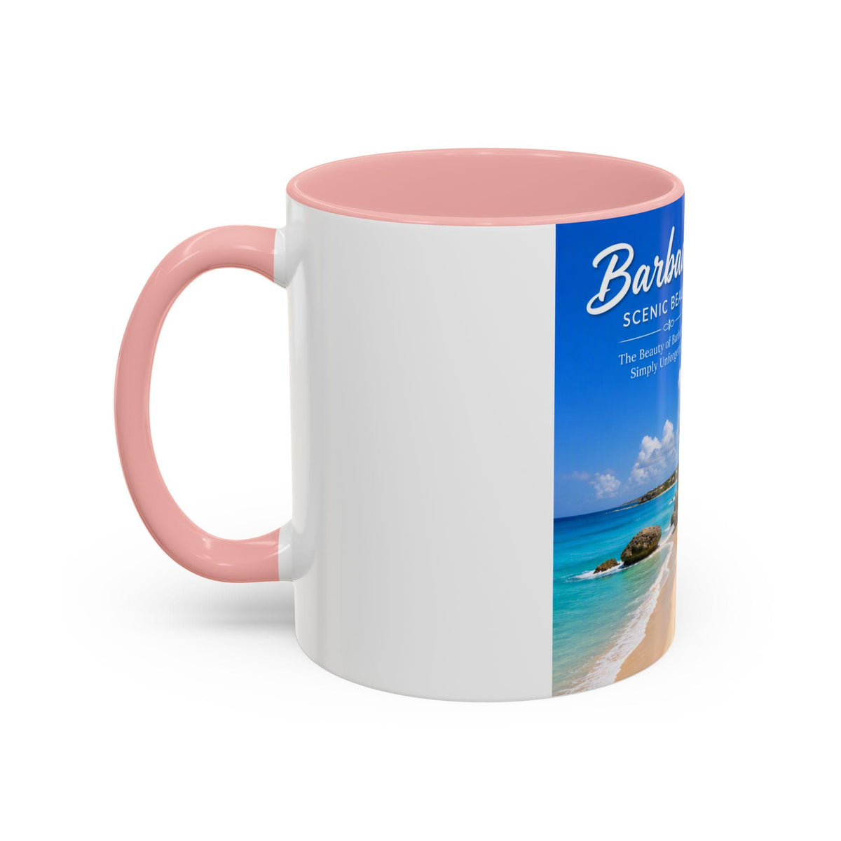 Barbados Scenic Beauty Mug | Beach Palm Trees Coffee Mug