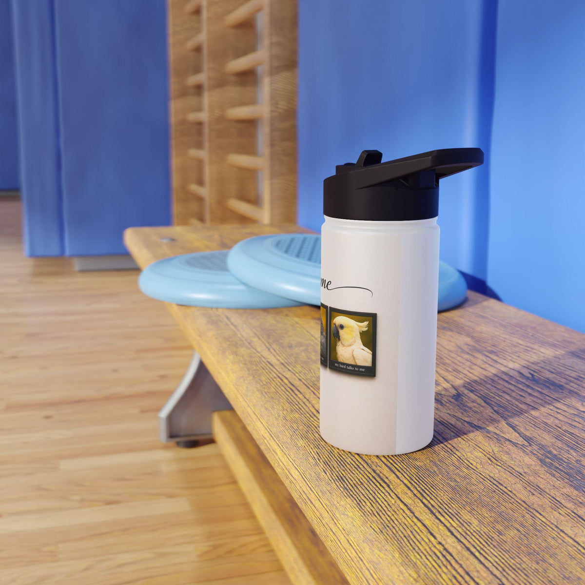 Parrot Portraits Water Bottle | Stainless Steel Bottle