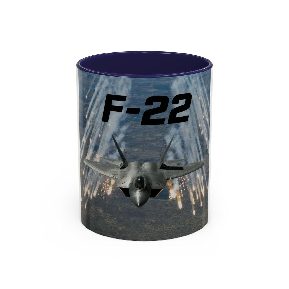F-22 Raptor Jet Mug | Accent Coffee Mug 11oz 15oz