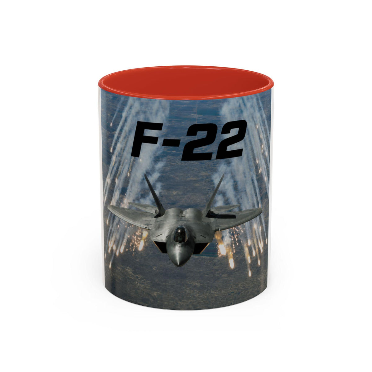 F-22 Raptor Jet Mug | Accent Coffee Mug 11oz 15oz