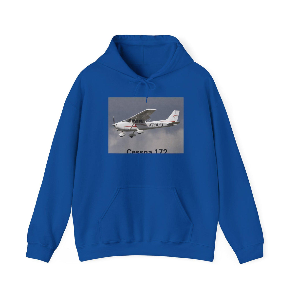 Cessna 172 Airplane Hoodie | Light Aircraft Pilot Aviation Sweatshirt