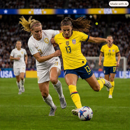 Women's Soccer Action Photo Mug | Accent Coffee Mug 11oz 15oz