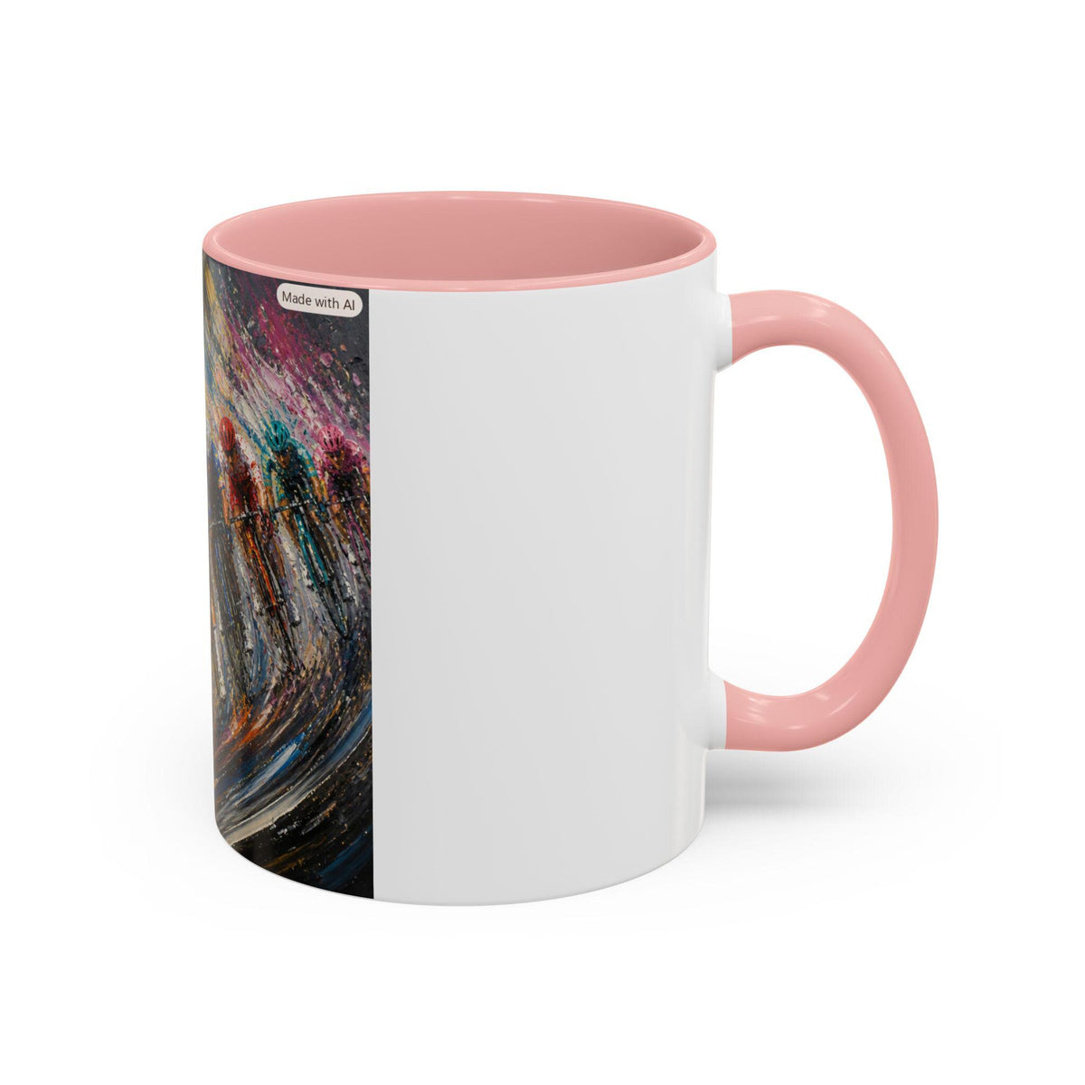 Cycling Race Riders Mug | Accent Coffee Mug 11oz 15oz
