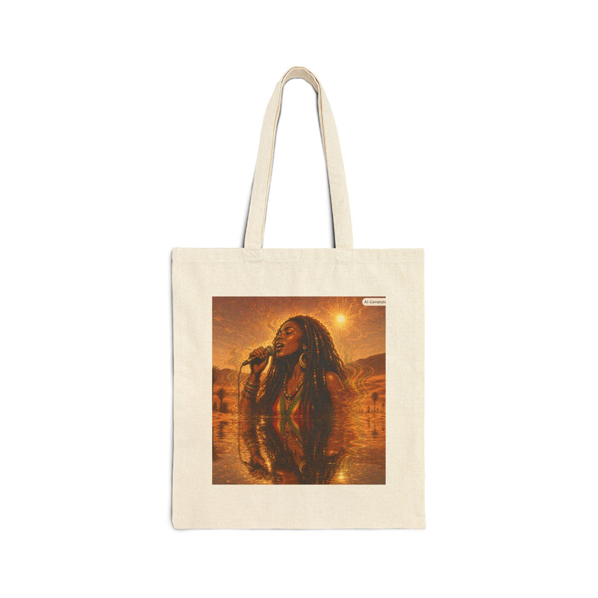 Raggae Singer Tote Bag | Canvas Tote