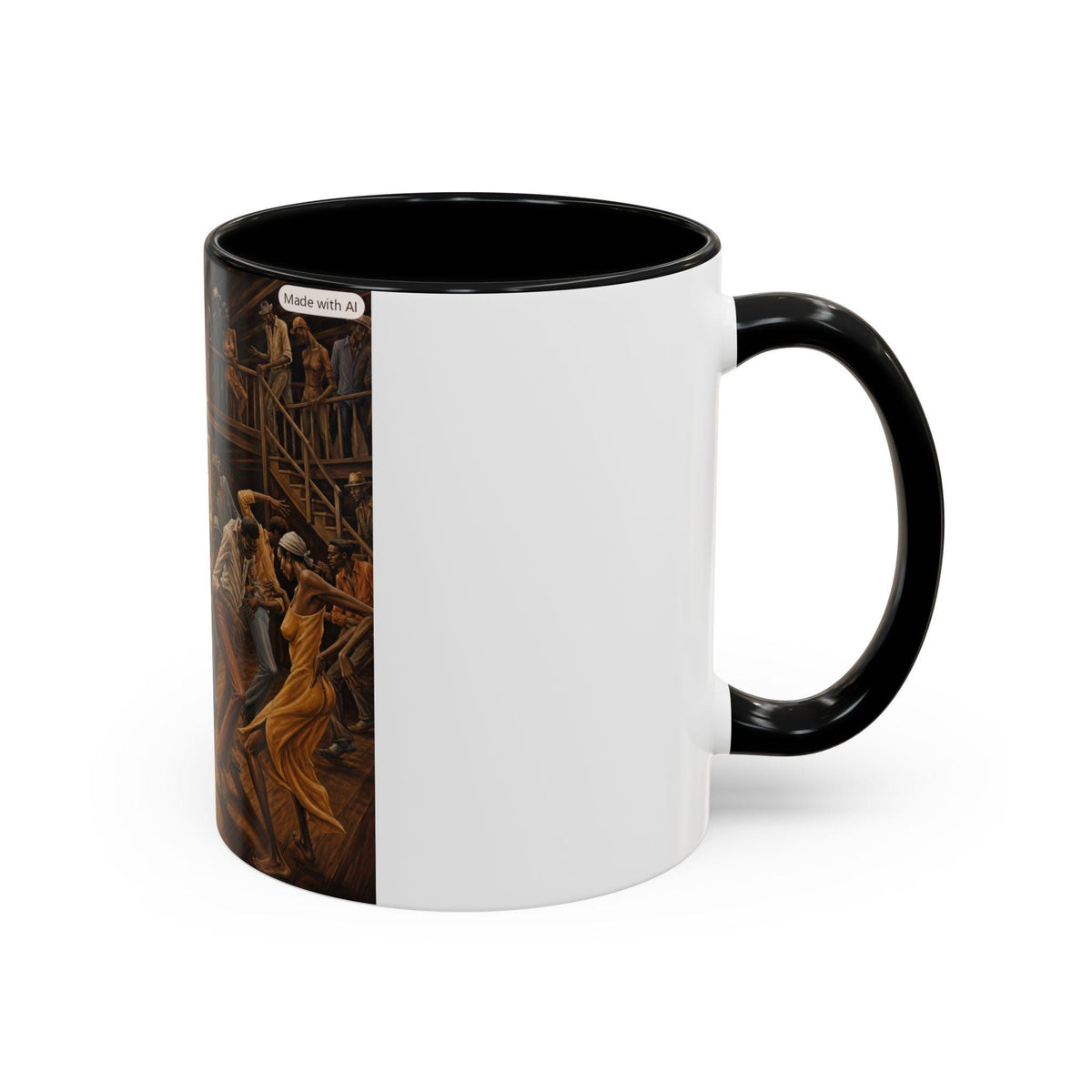 Juke Joint Dance Scene Mug | Accent Coffee Mug 11/15oz