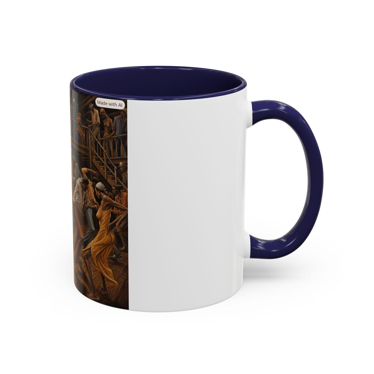 Juke Joint Dance Scene Mug | Accent Coffee Mug 11/15oz