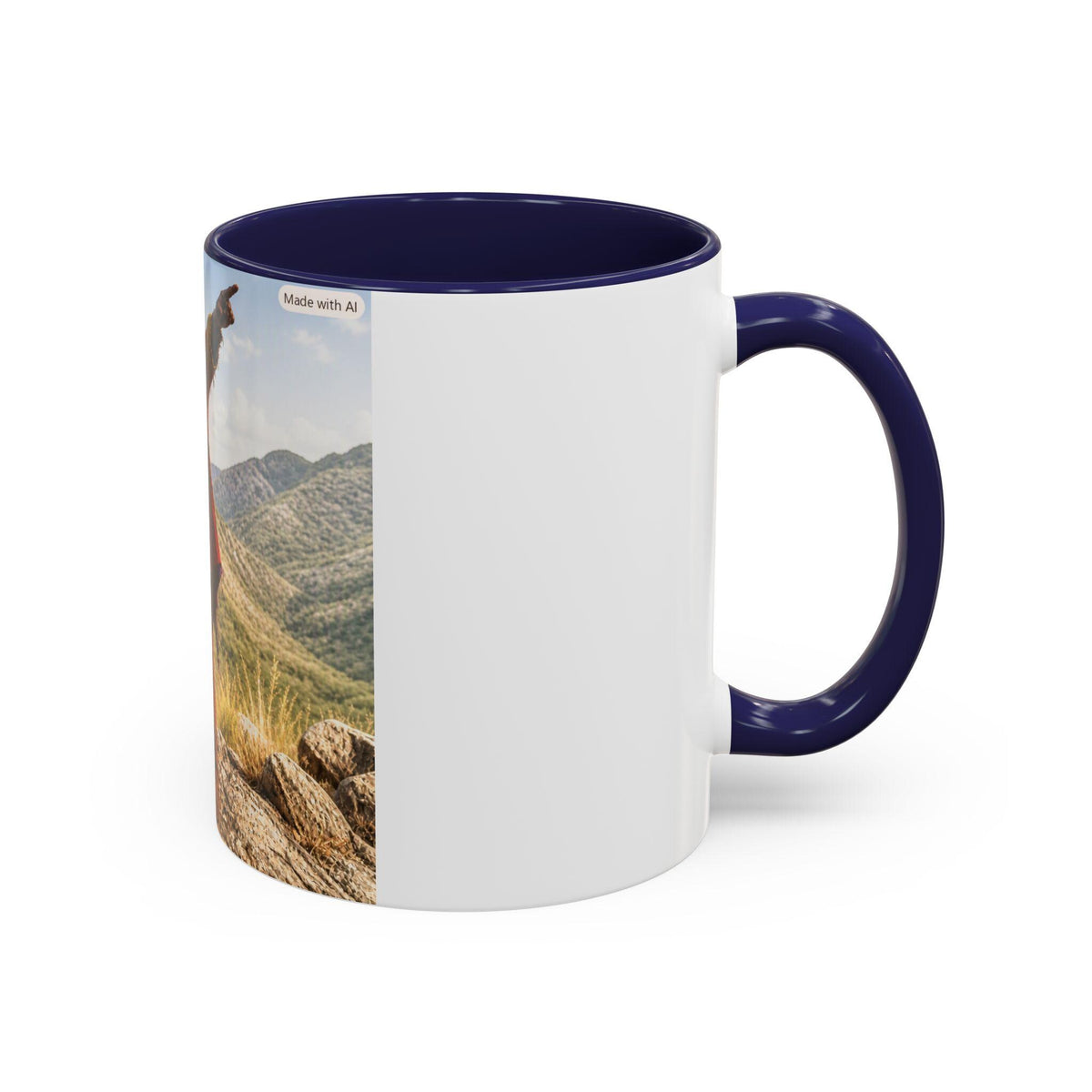 Father and son going home Landscape Scene Mug / 11oz /15oz