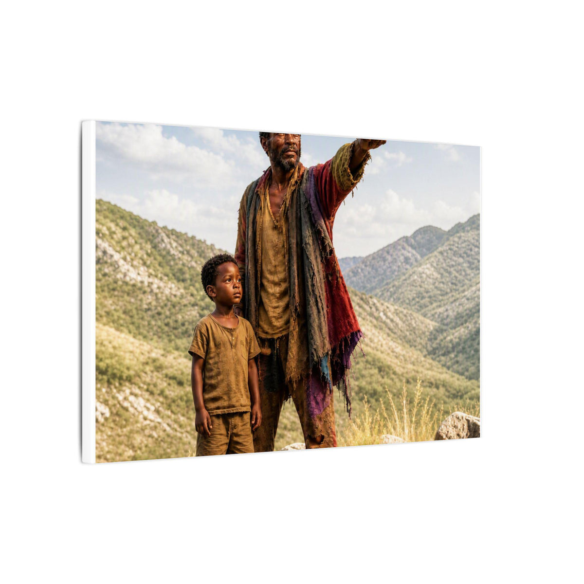 Desert Journey Scene Canvas