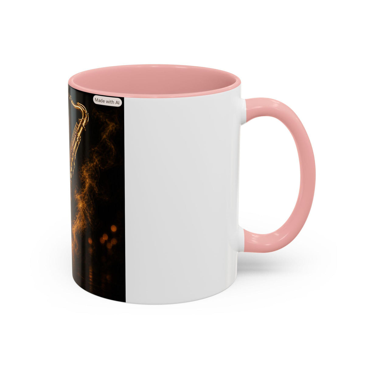 Jazz Is Alive saxophone mug | Accent coffee mug 11oz 15oz