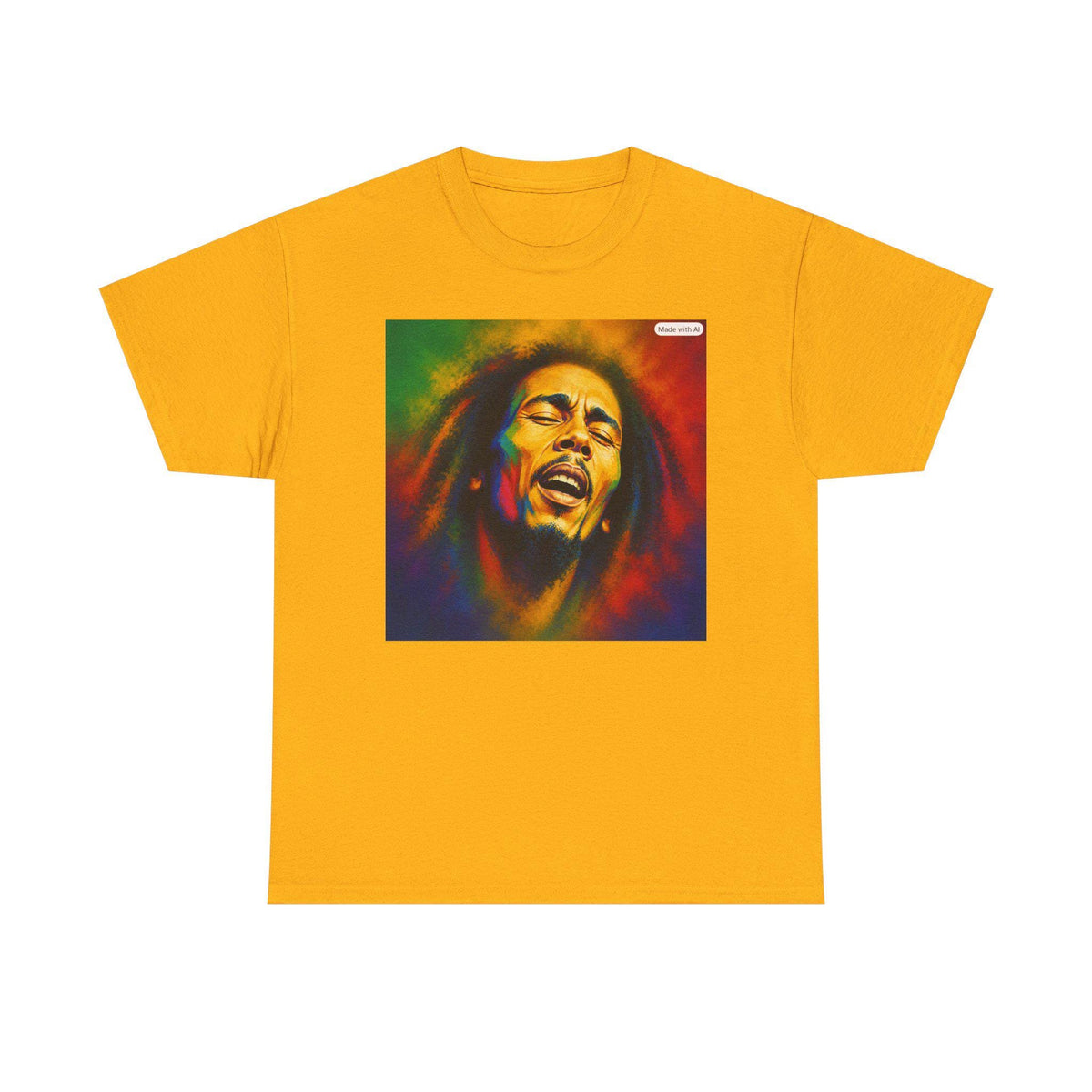 Rasta Portrait Tee | Reggae Music Style T-Shirt