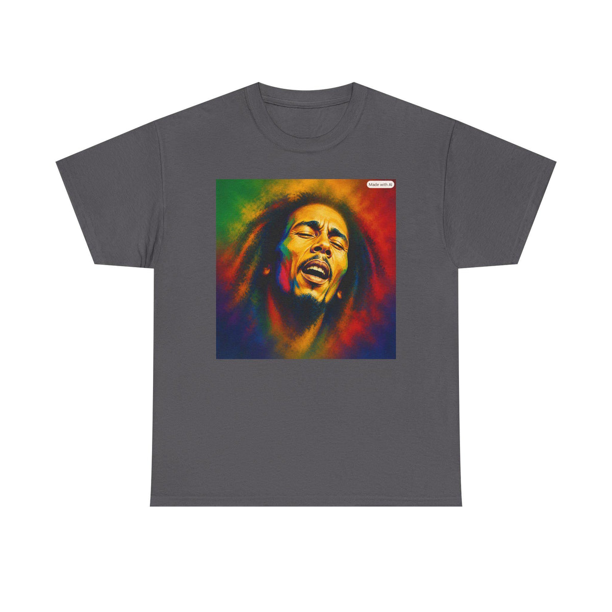 Rasta Portrait Tee | Reggae Music Style T-Shirt