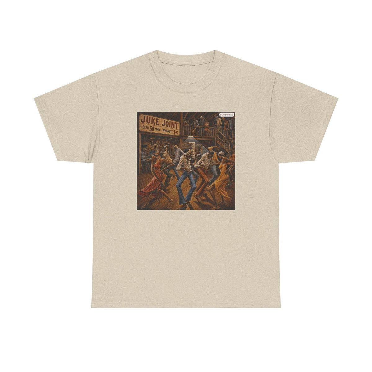 Vintage Jazz Dancers Tee | Retro Club Scene, Duke Joint Album Art