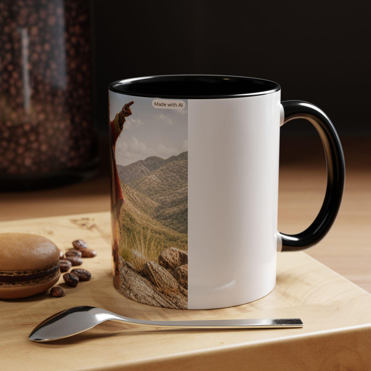 Father and son going home Landscape Scene Mug / 11oz /15oz
