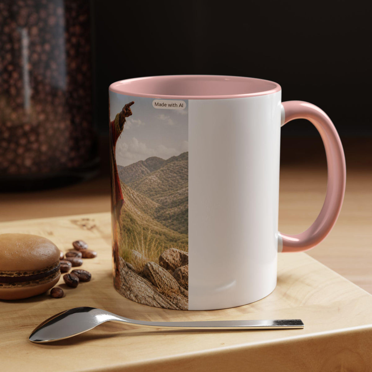 Father and son going home Landscape Scene Mug / 11oz /15oz