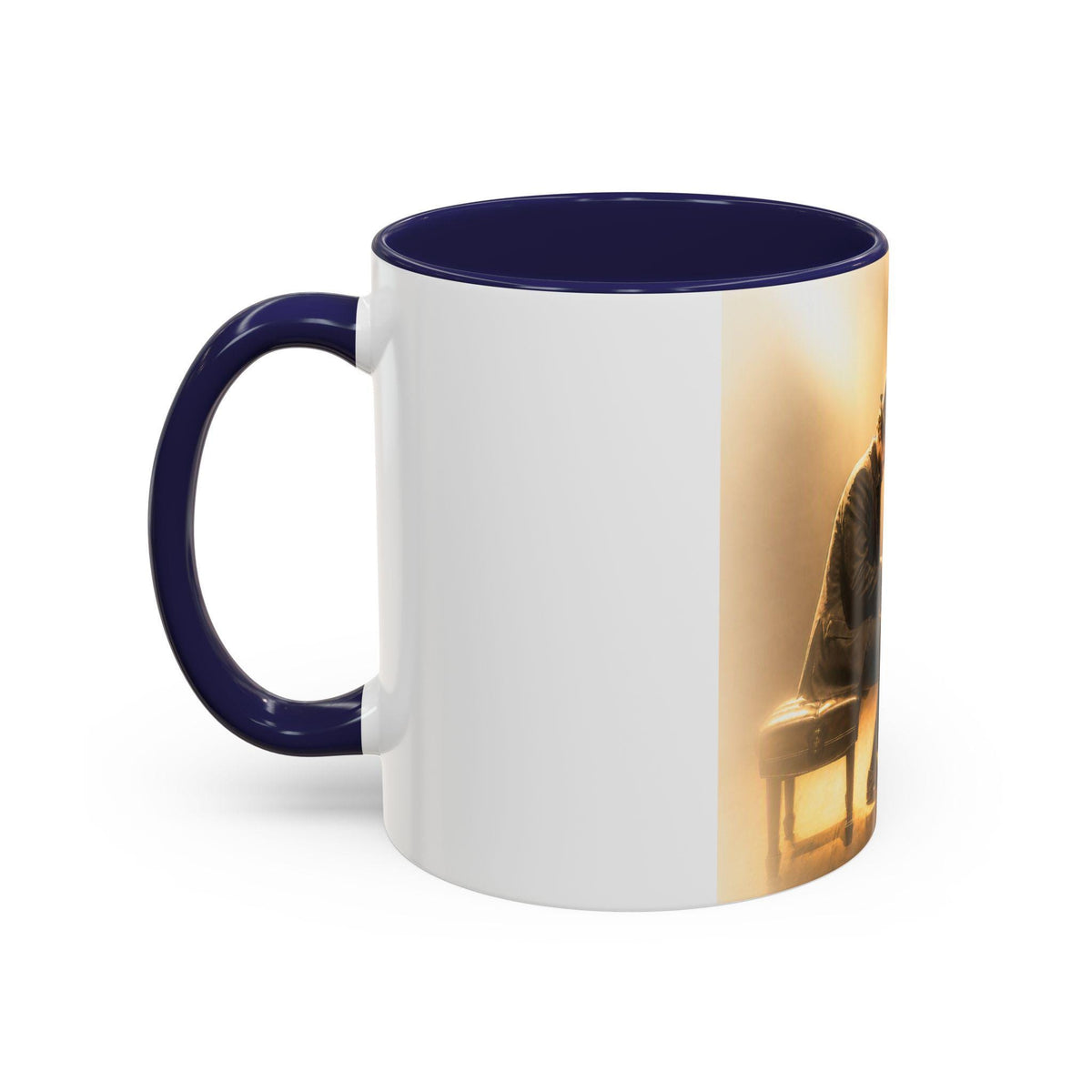 Vintage Jazz Pianist Coffee Mug | Accent 11oz or 15oz