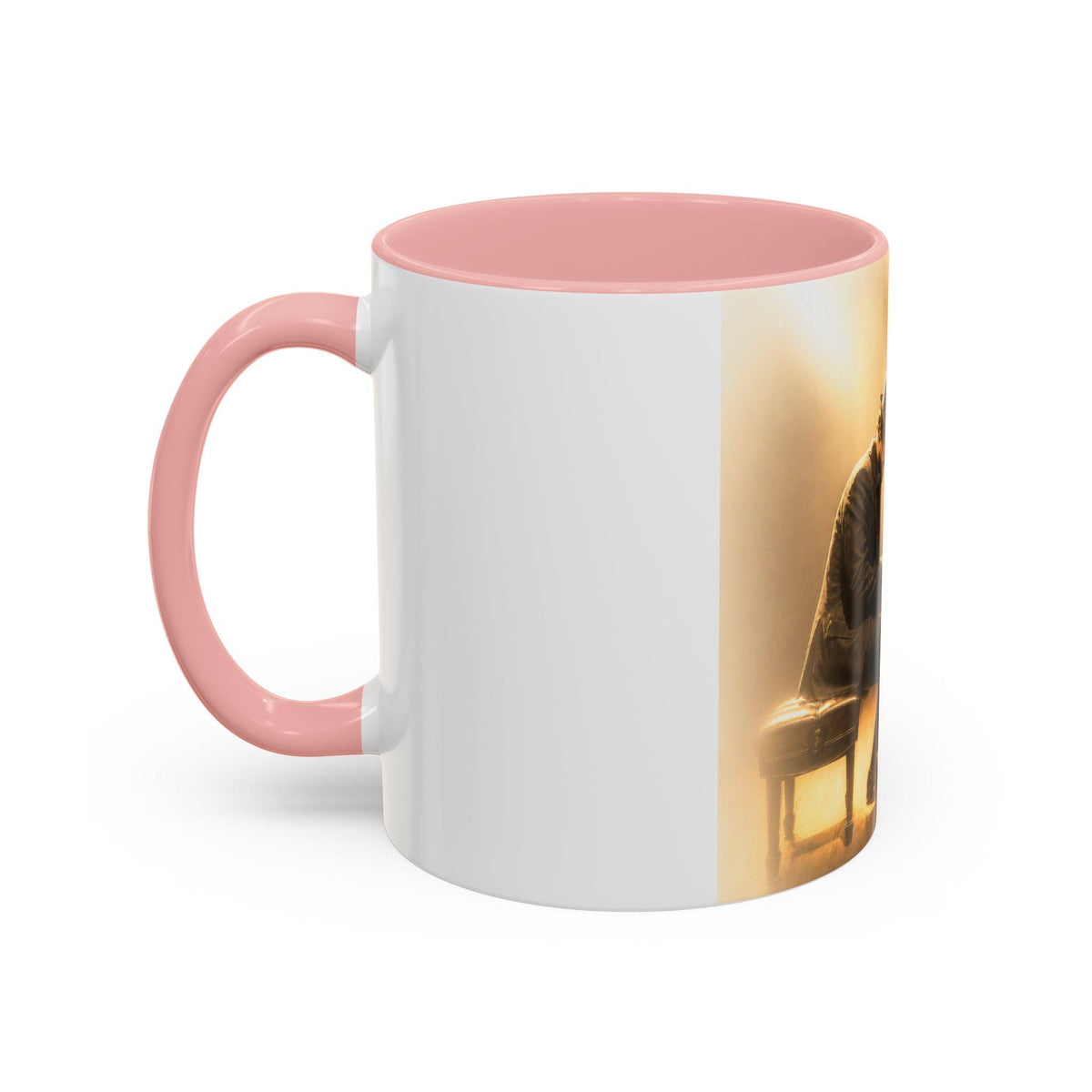 Vintage Jazz Pianist Coffee Mug | Accent 11oz or 15oz