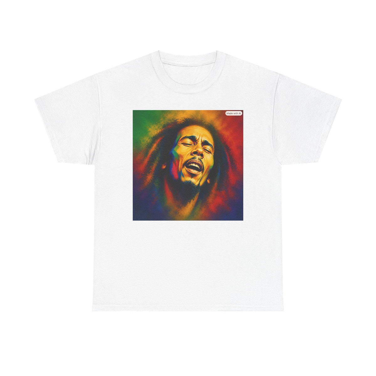 Rasta Portrait Tee | Reggae Music Style T-Shirt