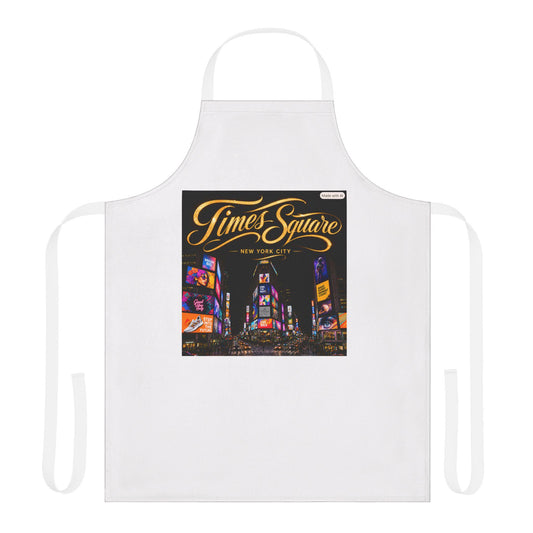 Times Square Night Lights Apron | New York City Skyline