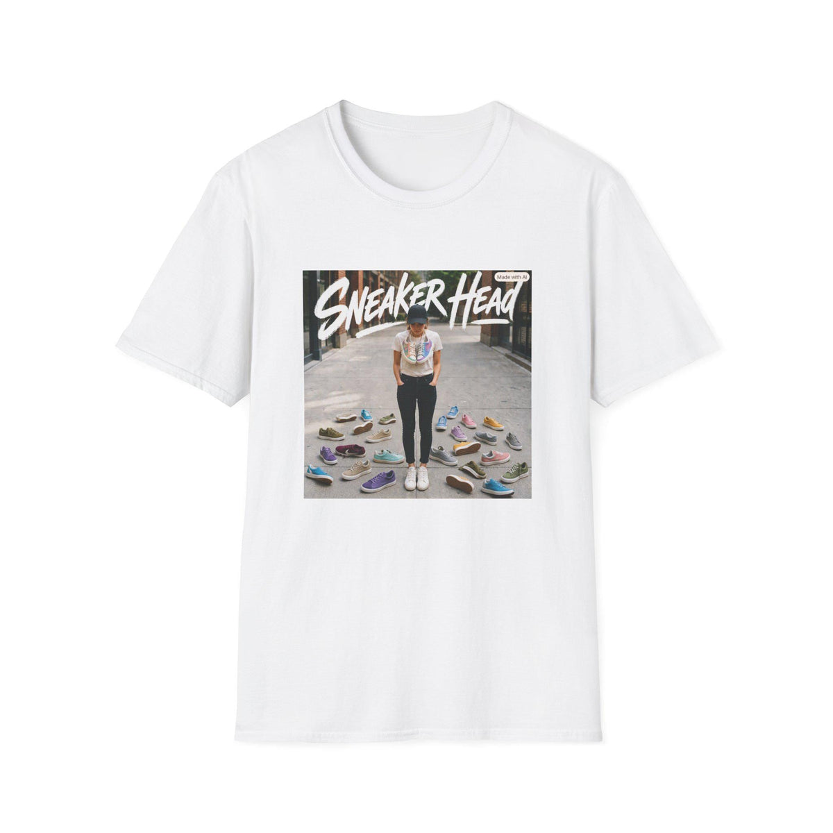 Sneaker Head T-Shirt | Streetwear Shoe Graphic Tee