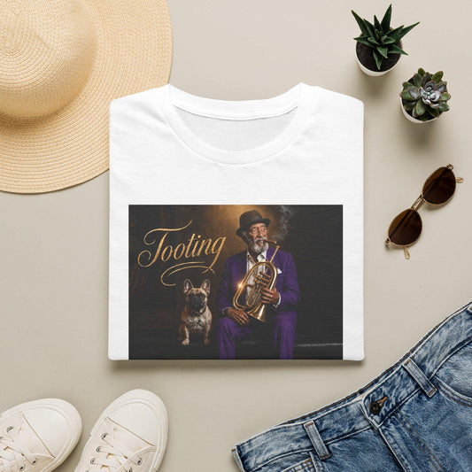 T-Shirt  'Feeling Groovy' Vintage Sax Player Graphic Tee