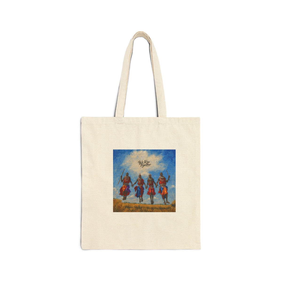 Together We Rise African Tote Bag