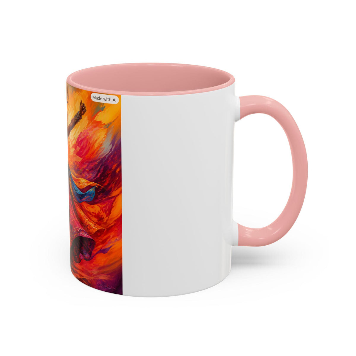 Dancing Woman Art Mug | Accent Coffee Mug