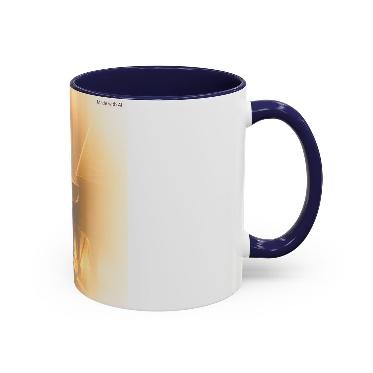 Vintage Jazz Pianist Coffee Mug | Accent 11oz or 15oz