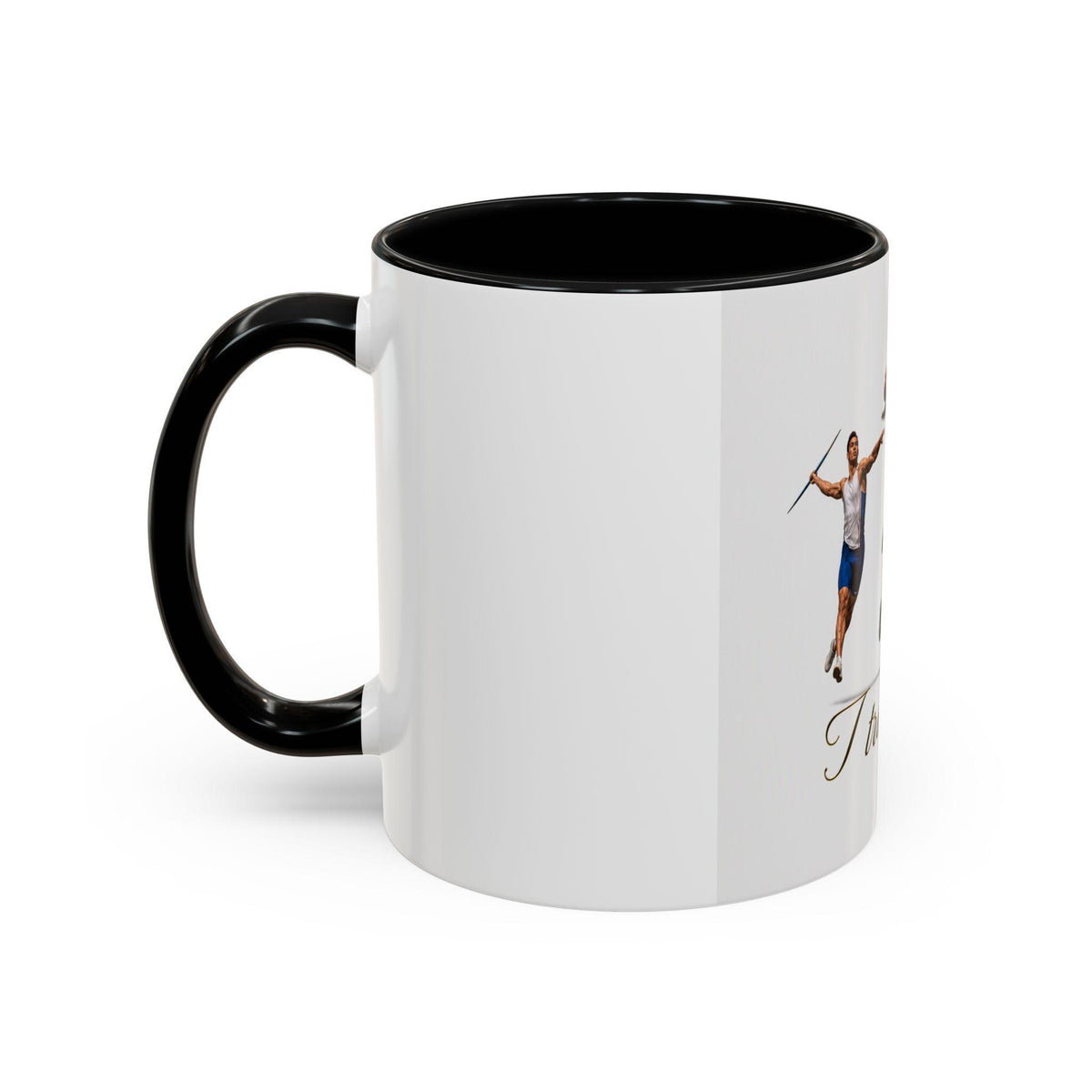 Track and Field Athletes I Train to Win Mug | Accent Coffee Mug