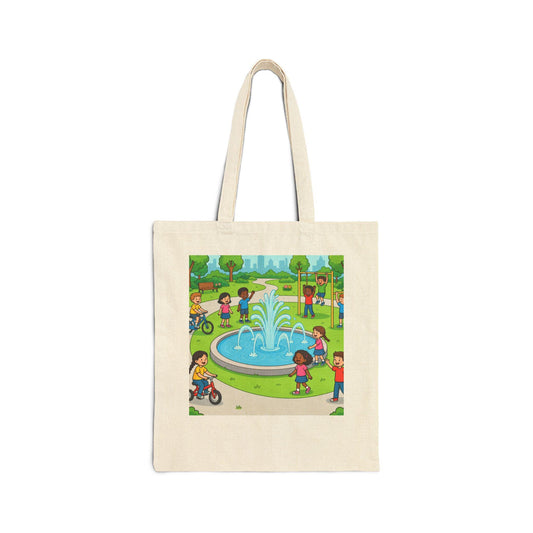Cotton Canvas Tote Bag
