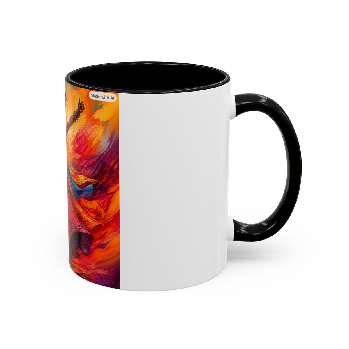 Dancing Woman Art Mug | Accent Coffee Mug