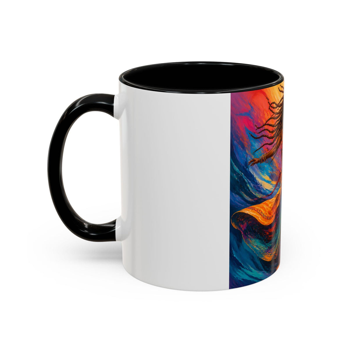 Dancing Woman Art Mug | Accent Coffee Mug